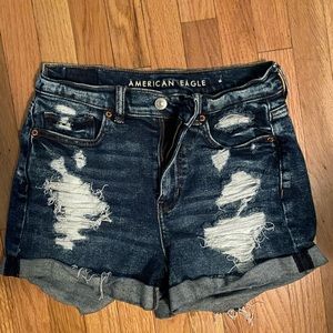American Eagle Distressed Denim Shorts
